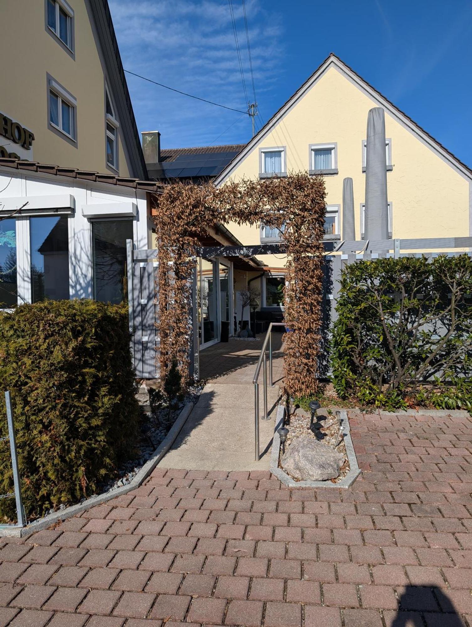 Hotel-Gasthof Zur Rose Weißenhorn Exteriér fotografie